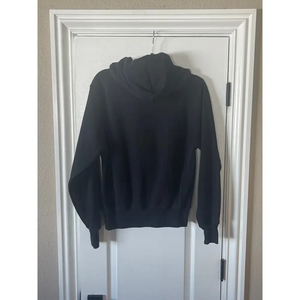 Champion Hoodie Small Black Reverse Weave Pullover